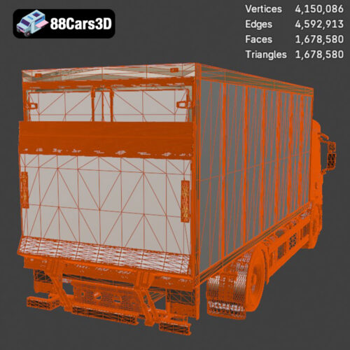 Scania P500 Lorry Truck 2018