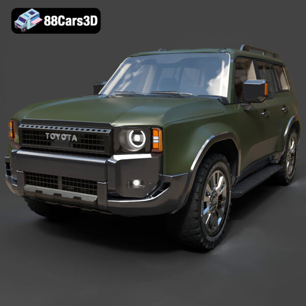 Toyota Land Cruiser 250 First Edition 2024 3D Model Download STL FBX OBJ GLB Blend - Gallery Image 1 Toyota Land Cruiser 250 First Edition 2024